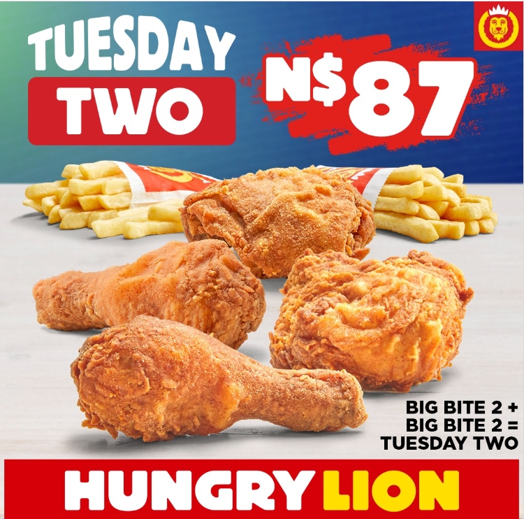 Hungry Lion Tuesday Special